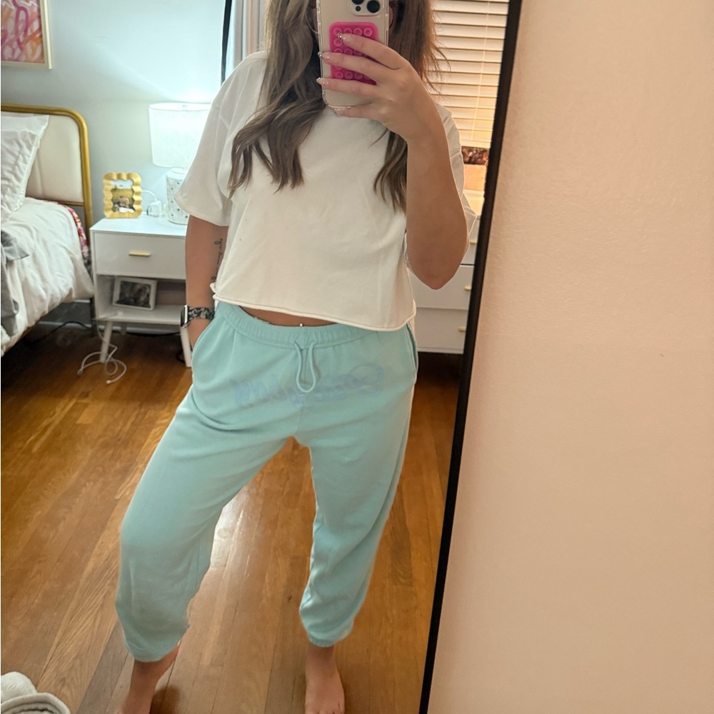 PLAYBOY Light Blue Joggers